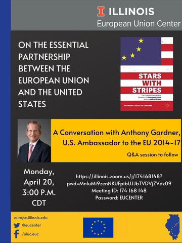 Conversation with Anthony Gardner, former U.S. Ambassador to the EU