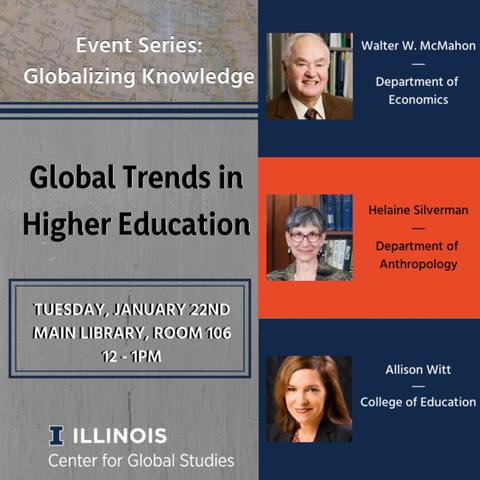 Global Trends in Higher Education flyer