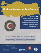 Workers' Movement in Turkey (flyer)