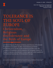 Tolerance is the Soul of Europe flyer