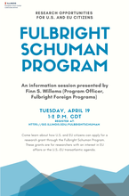 Fullbright Schuman Program