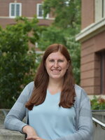 Picture of Lauren Seitz, a woman with long red hair
